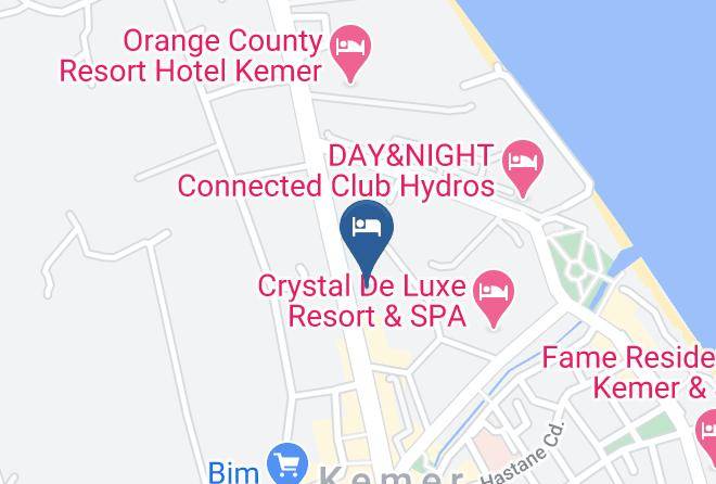 Kemer - Korient Mira Otel Maps