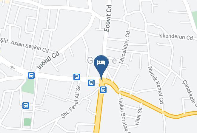 Yukari Girne - Korineum Golf & Beach Resort Maps