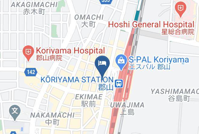 Koriyama City - Koriyama City Hotel Maps