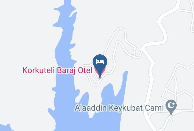 Antalya - Korkuteli Baraj Otel Maps