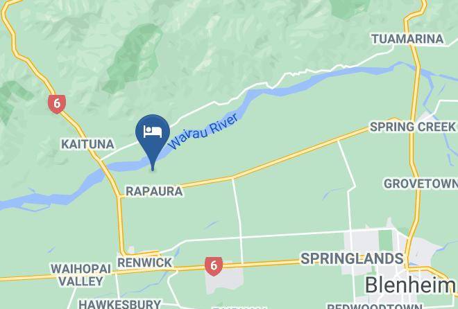 Rapaura - Korohi Vineyard Accommodation Maps