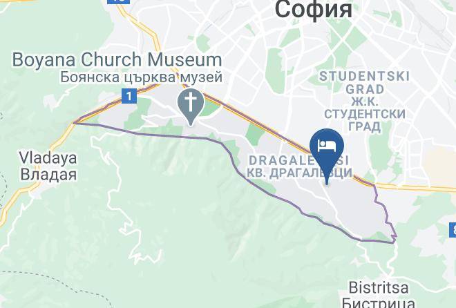 Sofia - Korona Family Hotel Maps