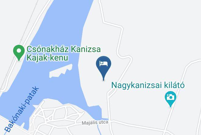 Nagykanizsa - Korona Szallo Es Etterem Maps