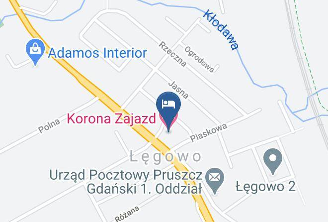 Gdanski - Korona Zajazd Maps