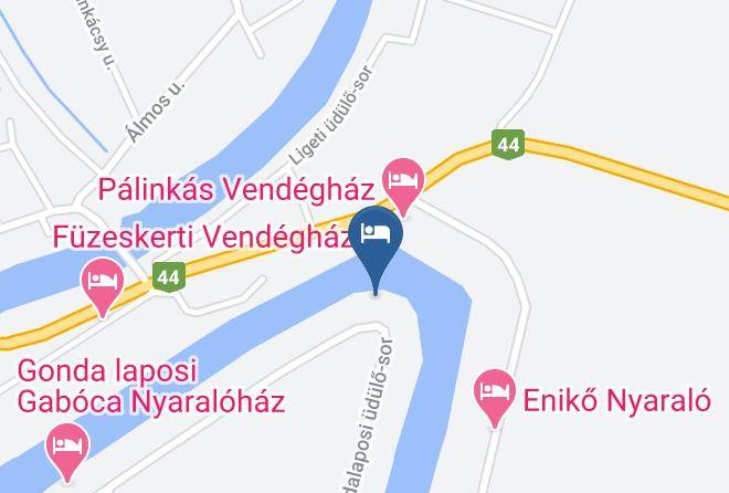 Bekesszentandras - Koros Szallas Pipacs Vendeghaz Maps