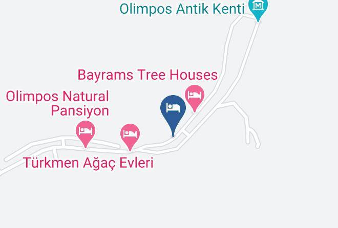 Antalya - Korsan Pansiyon Maps