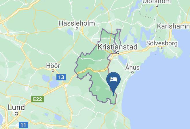 Kristianstad - Korsbarsgarden Rum O Frukost Maps