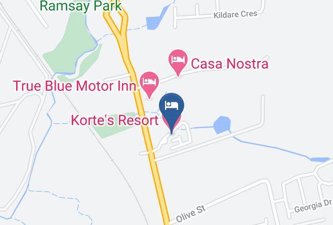 Rockhampton - Korte's Resort Maps