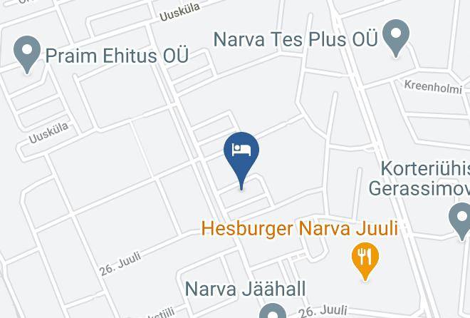Narva - Korteriuhistu Kreenholmi 44 Maps