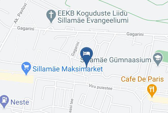 Korteriuhistu Viru 20 Sillamae Map