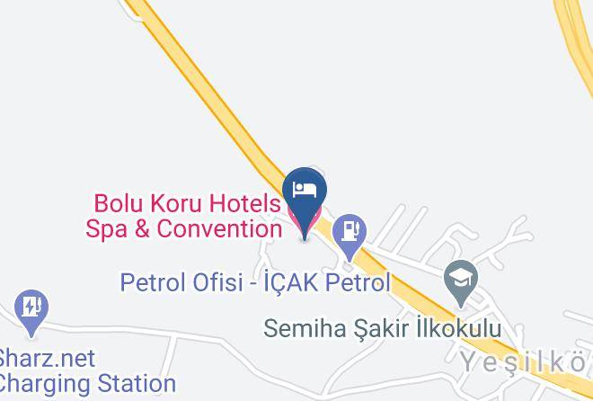 Bolu - Bolu Koru Hotels Maps