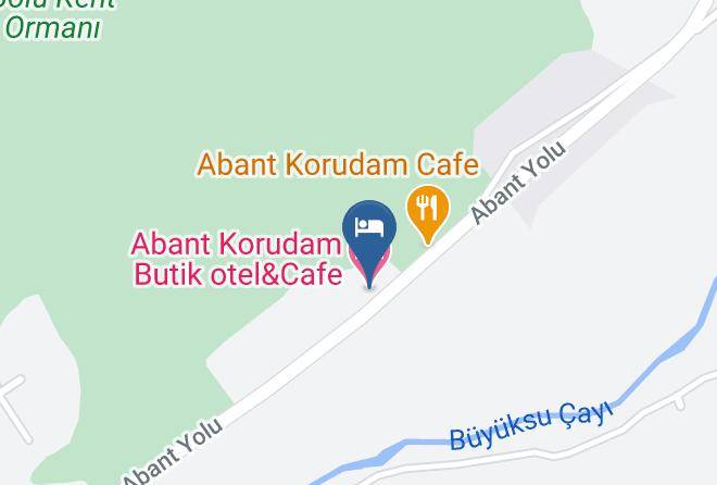 Bolu - Abant Korudam Butik Otel&cafe Maps