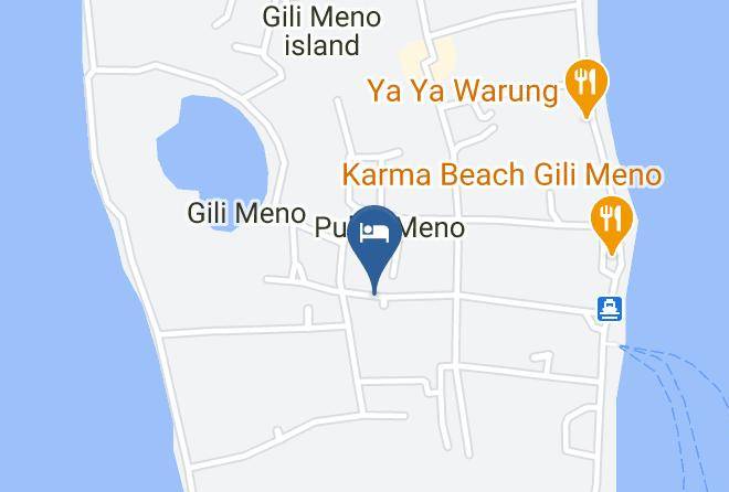 North Lombok Regency - Kos Gili Meno Raisha Maps