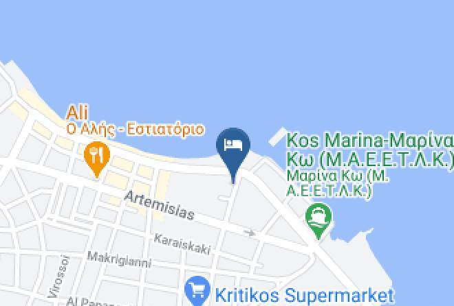 Kos - Kos Divine Hotel & Suites Maps