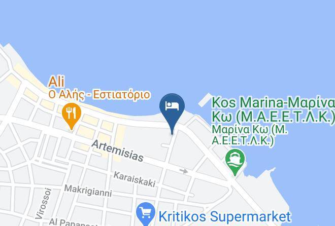 Kos - Kos Hotel Sa Maps