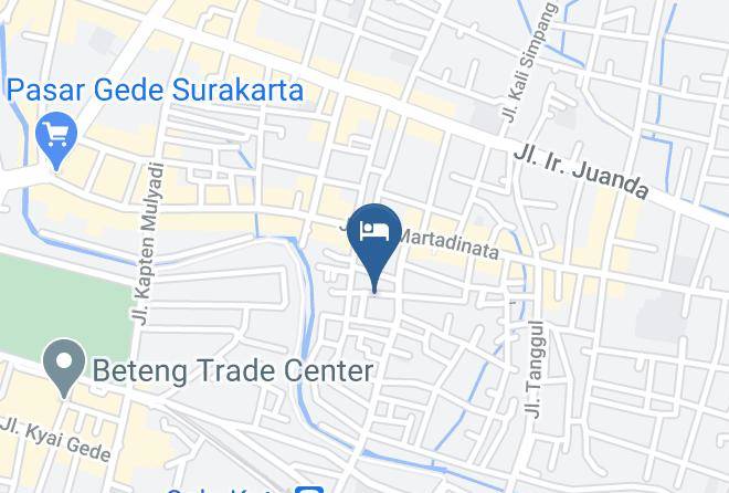 Surakarta - Kos Kosan Dj Sepatu Joko Maps