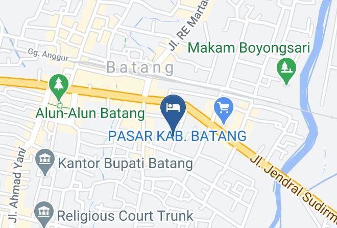 Kos Wisma Kurnia Map