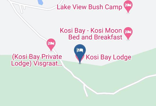 Umkhanyakude - Kosi Bay Lodge Maps