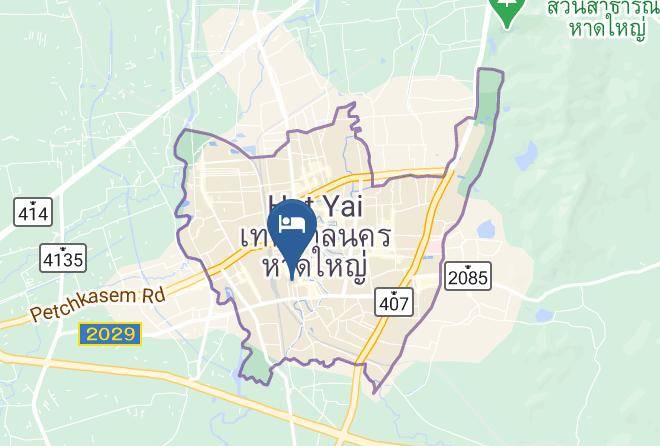 Amphoe Hat Yai - Kosithotel Maps