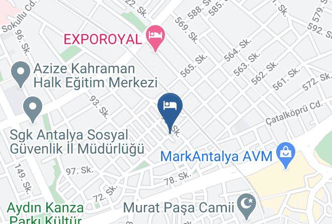 Muratpasa - Kosk Butik Otel Antalya Maps
