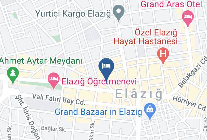 Elazig Yeni - Elazig Kosk Hotel Maps