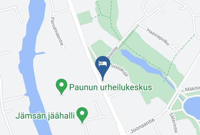 Jamsa - Koskentien Kotimajoitus Maps