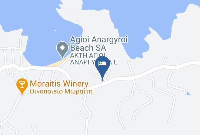 Paros - Kosmitis Residence Maps