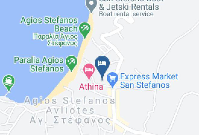 Kerkira - Kosmos Hotel Maps