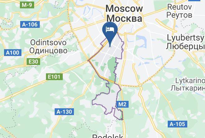 Moscow - Kosmostar Maps