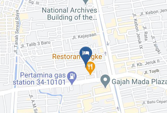 West Jakarta - Kost 31 Di Gajah Mada Ketapang Maps