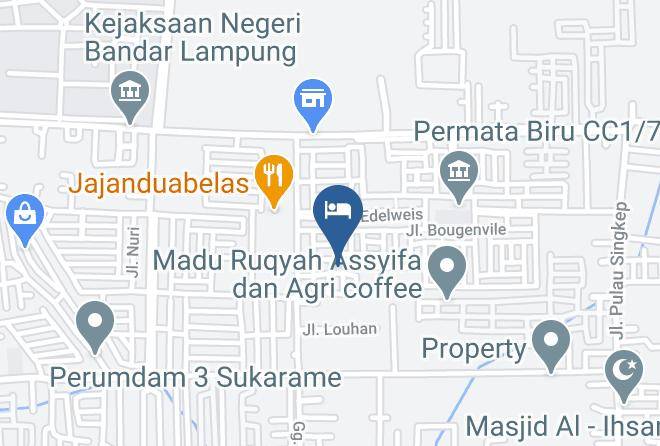 Bandar Lampung - Kost Ambar Maps