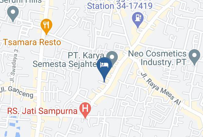 Kota Bekasi - Kost And Kontrakan Rio Maps