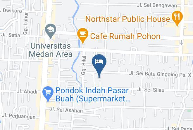 Kota Medan - Kost Bhayangkari Maps