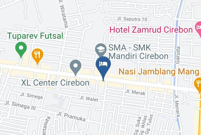 Cirebon Regency - Kost Dicirebon Griya Lily Maps