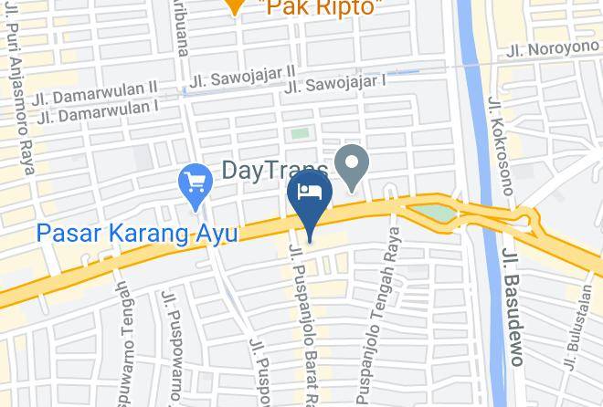 Kota Semarang - Kost Eksklusif Semarang De Leota Pusponjolo Maps