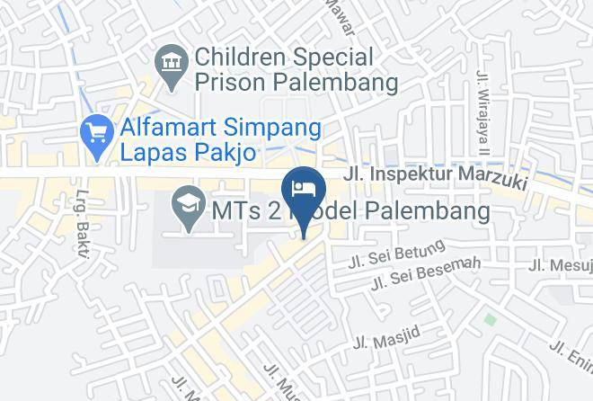 Palembang - Kost Exclusive Maleo Maps