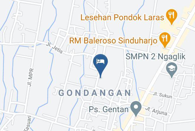 Sleman - Kost Exclusive Taradipa Maps