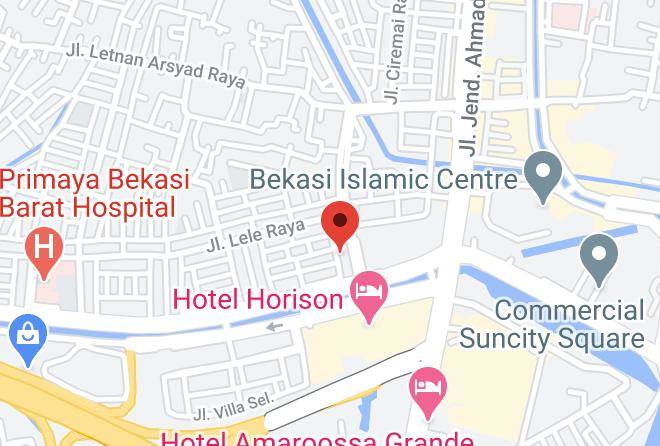 Kota Bekasi - Kost Ibu Hj Nur 2 Maps