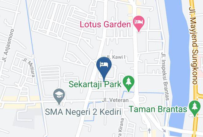 Kota Kediri - Kost Joko Mulya Maps
