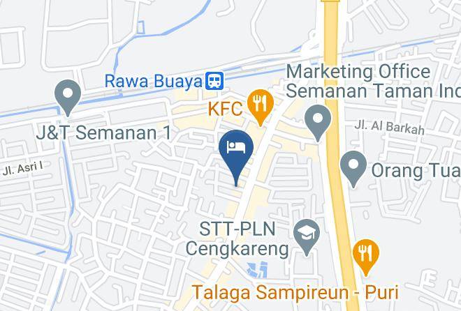 West Jakarta - Kost Kamar Keluarga Maps