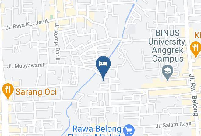 West Jakarta - Kost Mekar Jaya Maps