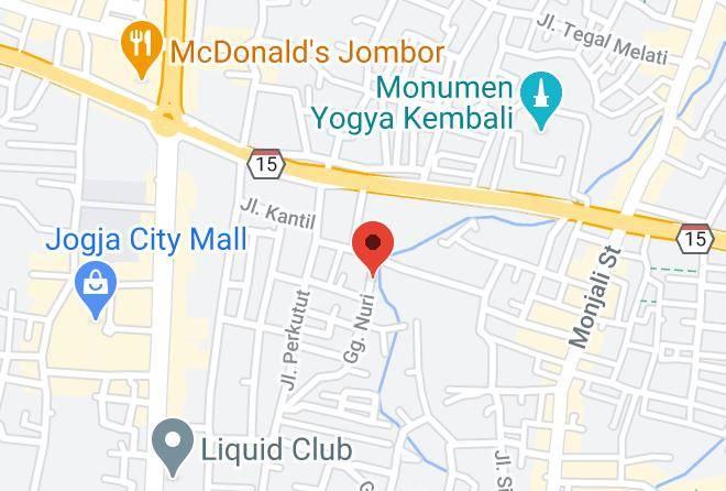 Sleman - Kost Muslimah Rafania Maps
