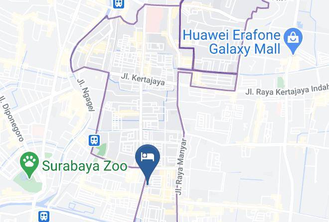 Kota Surabaya - Kost Omah Lawas Maps
