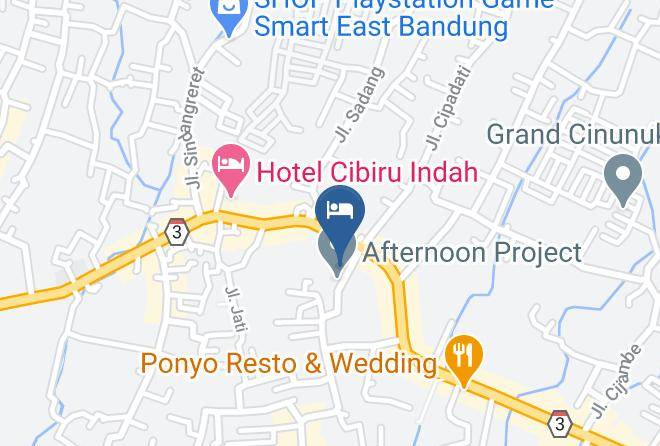 Bandung Regency - Kost Pandanwangi No 8 Maps