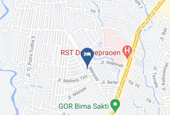 Kota Malang - Kost Putri Merpati Maps