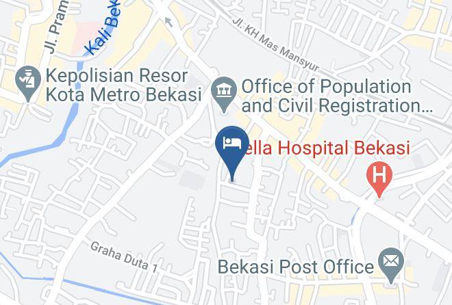 Kota Bekasi - Kost Putri Setia Maps