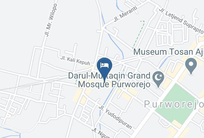 Purworejo Regency - Kost Putri Sindurjan Maps