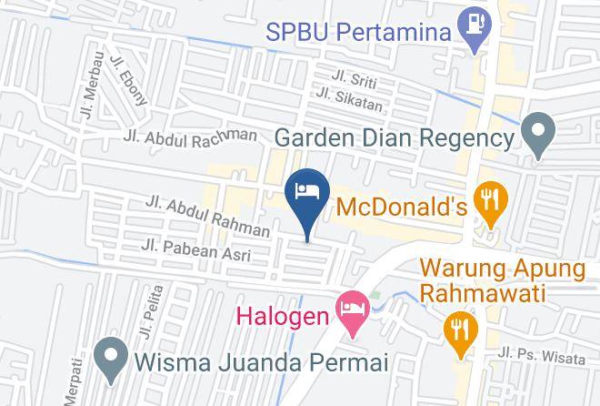 Sidoarjo Regency - Kost Sisrahayu Maps