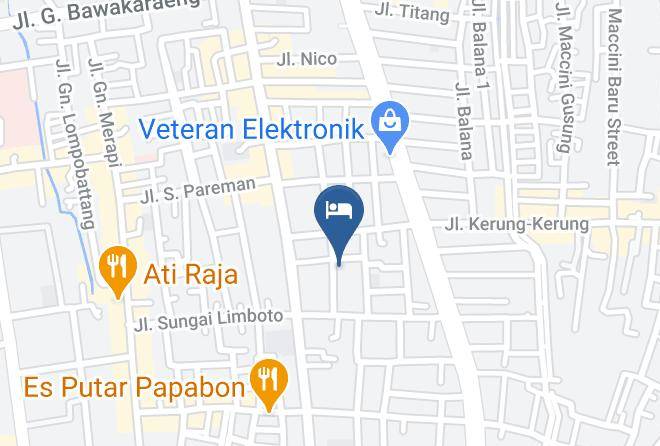 Makassar - Kost Surya Maps