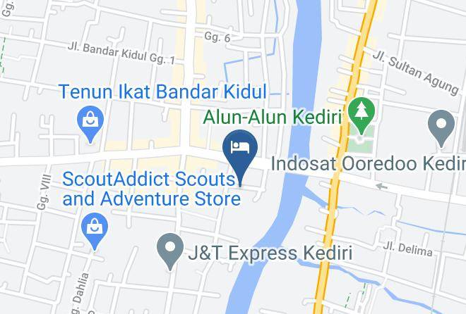 Kota Kediri - Kost Teratai Maps